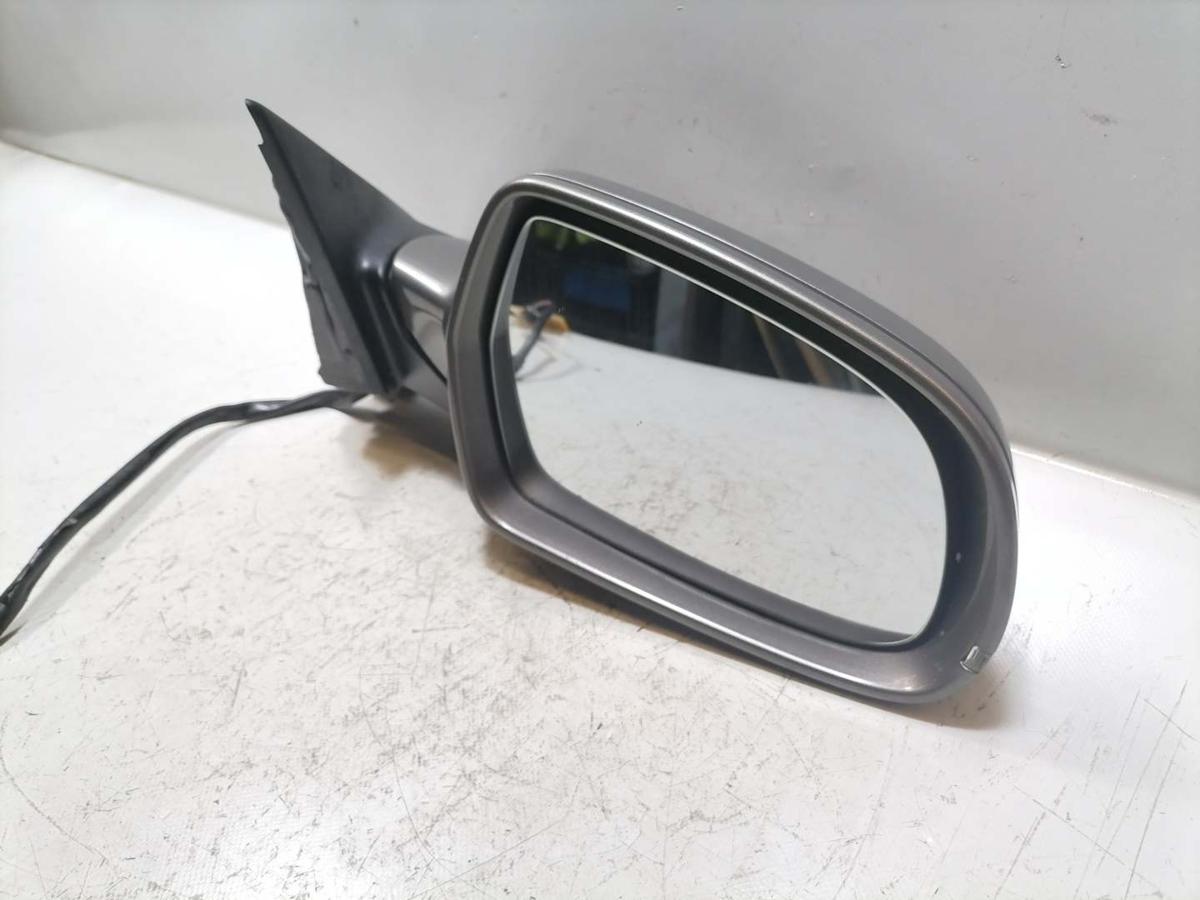 Audi A3 8P original Au&szlig;enspiegel rechts elektrisch LY1P Dakotagrau Metallic BJ12